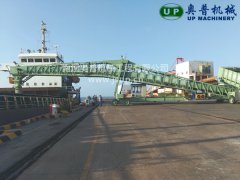 輪胎式移動堆料機(jī)